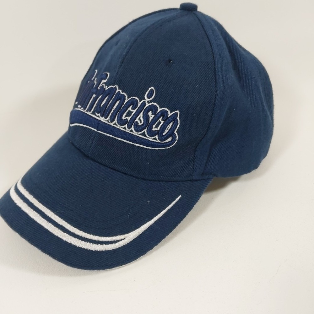 San Francisco Logo Baseball Cap Hat Adjustable, Blue White, NEW w/out Tag‎